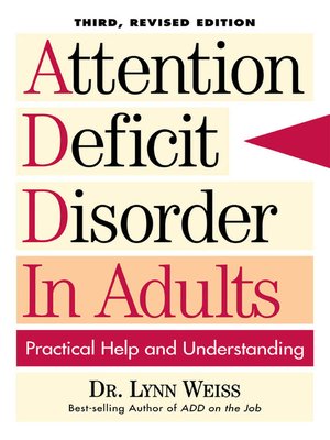 cover image of Attention Deficit Disorder In Adults